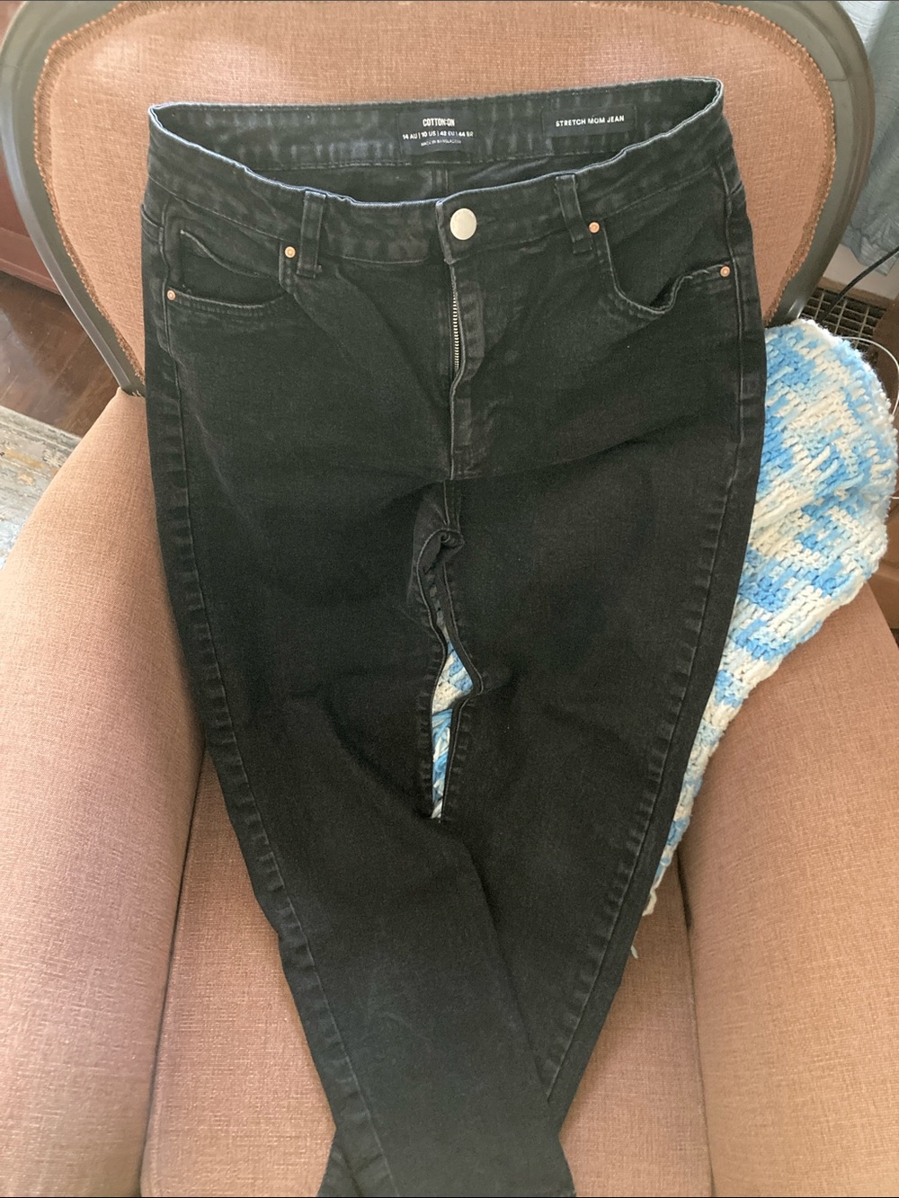 Cotton On Sz 10 Stretch Mom Jean